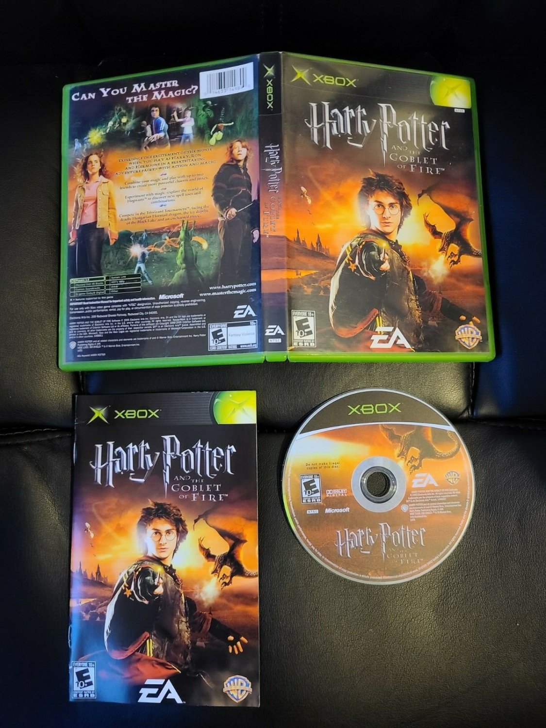 Harry Potter and the Goblet of Fire (Microsoft Xbox, 2005) VERY GOOD ...