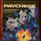 Paycheck (DVD, 2004, Full Screen) Special Collector's Edition VERY GOOD