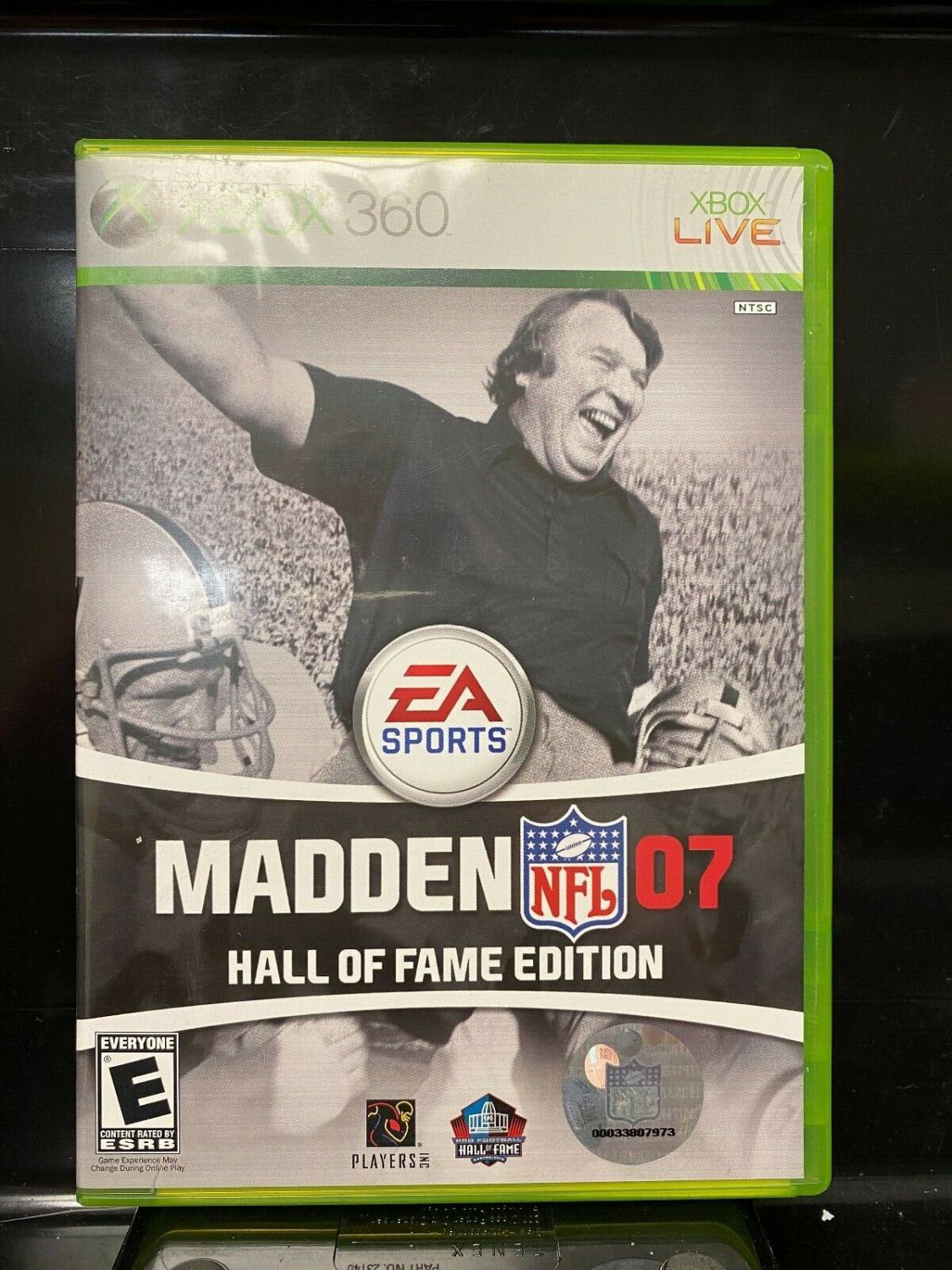 Madden NFL 07 Xbox 360 Hall Of Fame Edition. 2 Disc's LIKE NEW With BOOKLET