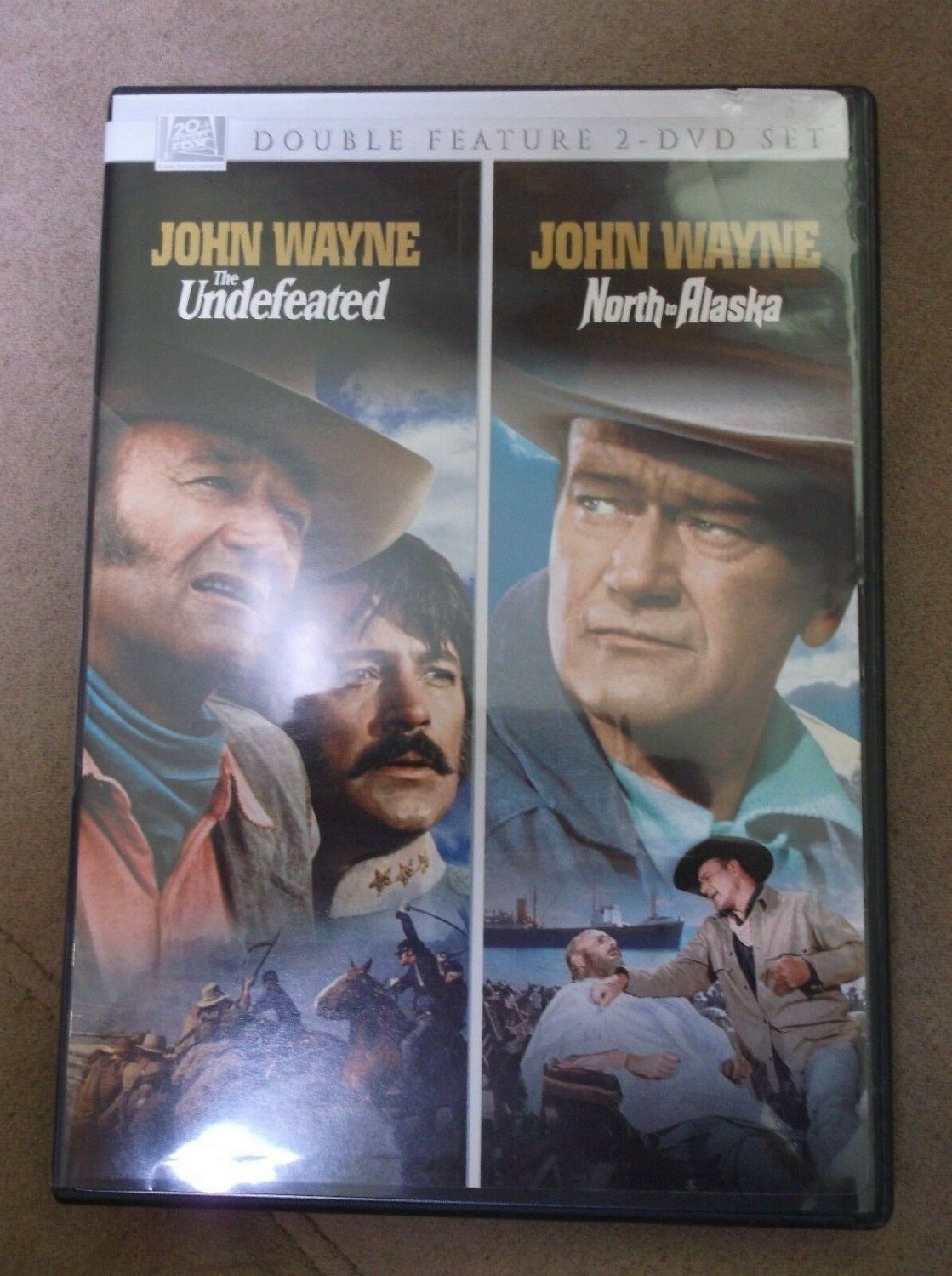 The Undefeated & North To Alaska starring John Wayne Double Feature 2 ...