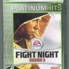 Fight night round 3 platinum hits xbox 360 LIKE NEW with BOOKLET