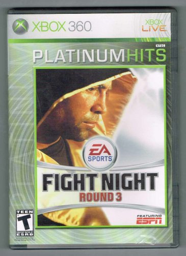 Fight night round 3 platinum hits xbox 360 LIKE NEW with BOOKLET