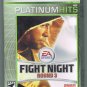 Fight night round 3 platinum hits xbox 360 LIKE NEW with BOOKLET