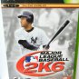 Major League Baseball 2K6 (Microsoft Xbox 360, 2006)n LIKE NEW with BOOKLET