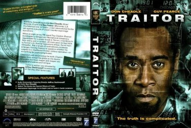 TRAITOR DVD Don Cheadle, Guy Pearce, Neal McDonough, Jeff Daniels GOOD Condition