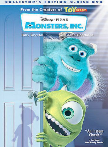 Monsters, Inc. (DVD, 2002, 2-Disc Set, Collectors Edition) VERY GOOD Condition with BOOKLET