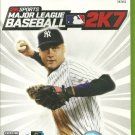 Major League Baseball 2K7 (Microsoft Xbox 360, 2007) LIKE NEW with BOOKLET