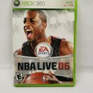NBA Live 06 (Microsoft Xbox 360, 2005) GOOD condition with BOOKLET