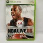 NBA Live 06 (Microsoft Xbox 360, 2005) GOOD condition with BOOKLET