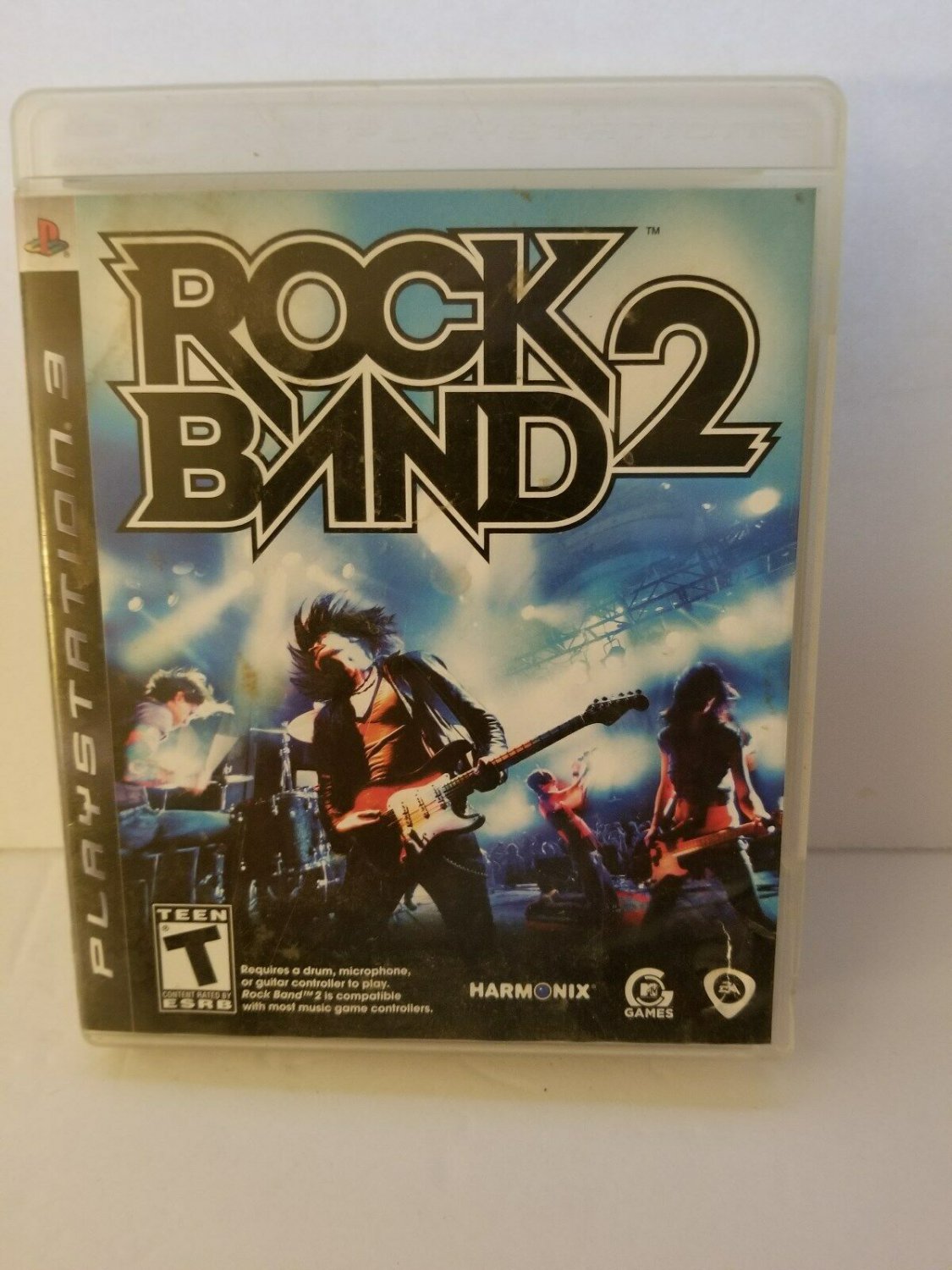 Rock Band 2 (Sony PlayStation 3, 2008) LIKE NEW NO BOOKLET