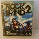 Rock Band 2 (Sony PlayStation 3, 2008) LIKE NEW NO BOOKLET