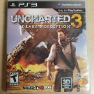 Uncharted 3: Drake's Deception (Sony PlayStation 3, 2011) LIKE NEW with BOOKLET