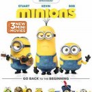 Minions (Blu-ray, DVD, 2-Disc Set, 2015) With Bonus Disc LIKE NEW with INSERTS