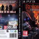 Resident Evil Operation Raccoon City PS3 DISC LIKE NEW, NO BOOKLET, Store printed cover art