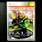 Halo: Combat Evolved (Platinum Hits) (Microsoft Xbox, 2002) LIKE NEW with BOOKLET