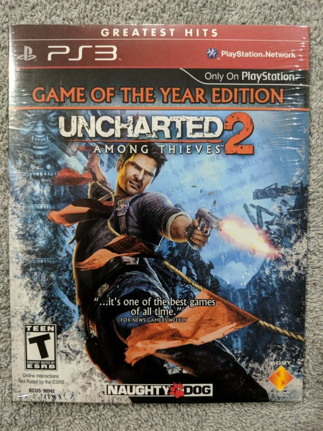 Uncharted 2 Among Thieves Game of the Year (PS3 Playstation 3) LIKE NEW with BOOKLET Uncharted 2 Among Thieves Game of the Year (PS3 Playstation 3) LIKE NEW with BOOKLET