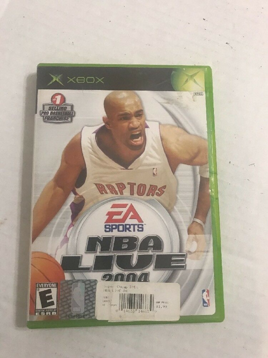 NBA Live 2004 (Microsoft Xbox, 2004) VERY GOOD condition with BOOKLET