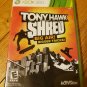 Tony Hawk: Shred (Microsoft Xbox 360, 2010) LIKE NEW with BOOKLET