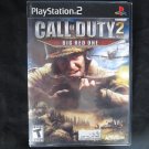 Call Of Duty 2 The Big Red One Sony Playstation 2 PS2 Game CIB VERY GOOD Condition with BOOKLET
