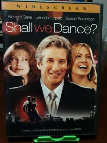 Shall We Dance (DVD, 2005, widescreen) Jennifer Lopez, Richard Gere LIKE NEW with INSERT