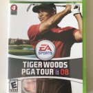 Tiger Woods PGA Tour 08 (Microsoft Xbox 360, 2007) VERY GOOD disc - NO BOOKLET cover art is torn