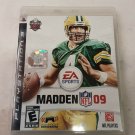 Madden NFL 09 (Sony PlayStation 3, 2008) LIKE NEW - NO BOOKLET