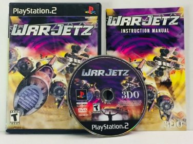 WAR JETZ PS2 Playstation 2 CIB COMPLETE Case Manual - Excellent
