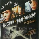 Sky Captain and the World of Tomorrow (DVD, 2005, Widescreen) Very Good Condition