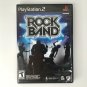 Rock Band (Sony PlayStation 2, 2007) VERY GOOD CONDITION with BOOKLET