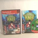 World Championship Poker (Sony PlayStation 2, 2004) condition VERY GOOD with BOOKLET