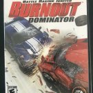 Burnout Dominator (Sony PlayStation 2, 2007) VERY GOOD - NO BOOKLET