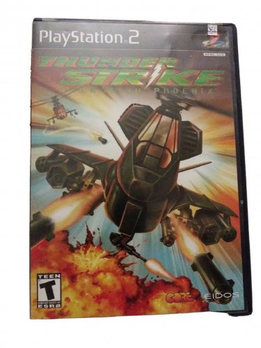 ThunderStrike: Operation Phoenix (Sony PlayStation 2, 2001) VERY GOOD with BOOKLET