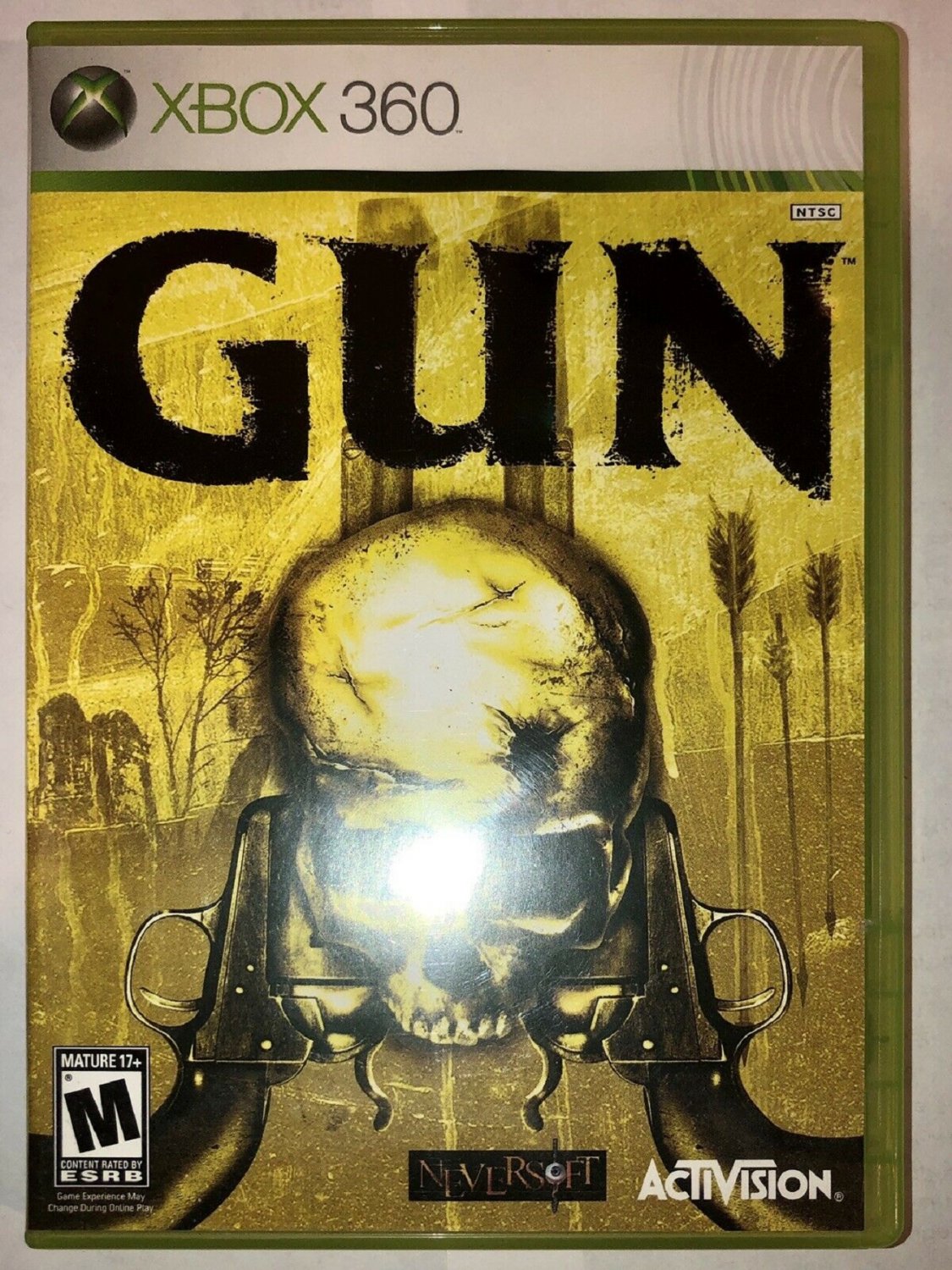 Gun (Xbox 360, 2005) condition is LIKE NEW with BOOKLET