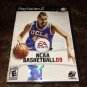 NCAA Basketball 09 (Sony PlayStation 2, 2008) LIKE NEW - with BOOKLET on sale 2 days
