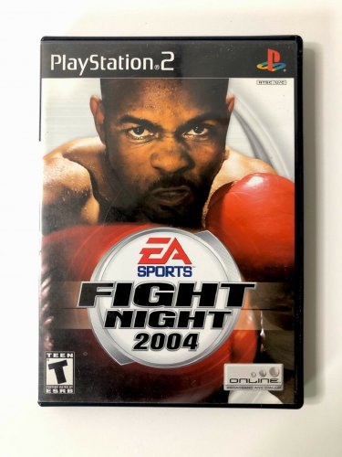 Fight Night 2004 (PlayStation 2) CIB LIKE NEW disc, comes with BOOKLET on sale 2 days
