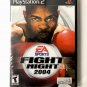 Fight Night 2004 (PlayStation 2) CIB LIKE NEW disc, comes with BOOKLET on sale 2 days