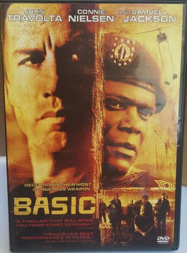 Basic DVD with Samuel L. Jackson, John Travolta GOOD condition
