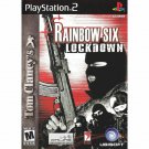Tom Clancy's Rainbow Six Lockdown PlayStation 2 CIB PS2 VERY GOOD with BOOKLET