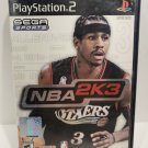 NBA 2K3 (Sony PlayStation 2, 2002) LIKE NEW disc - NO BOOKLET