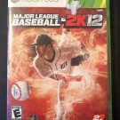 Major League Baseball 2K12 (Microsoft Xbox 360, 2012) LIKE NEW - NO BOOKLET