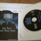 Agatha Christie: And Then There Were None (Nintendo Wii, 2008) disc LIKE NEW with BOOKLET