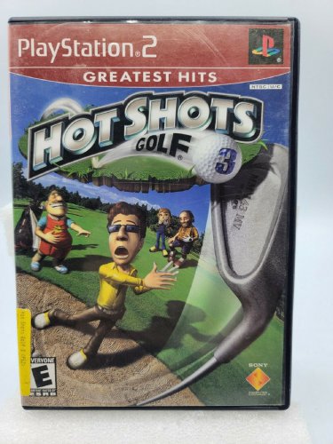 Hot Shots Golf 3 Greatest Hits (Sony PlayStation 2, 2003) disc LIKE NEW with BOOKLET