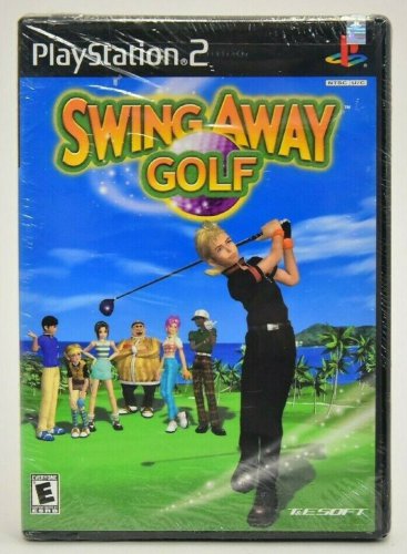 Swing Away Golf (Sony PlayStation 2, 2000) disc LIKE NEW - NO BOOKLET