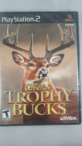 Cabela's Trophy Bucks (Sony PlayStation 2, 2007) disc LIKE NEW with BOOKLET
