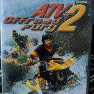 ATV Offroad Fury 2 (Sony PlayStation 2, 2002) disc LIKE NEW with BOOKLET