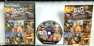 BIG MUTHA TRUCKERS EXCELLENT ! PS2 CIB disc LIKE NEW with BOOKLET