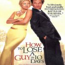 How to Lose a Guy in 10 Days (DVD,full screen) Matthew Mcconaughey disc LIKE NEW with INSERT