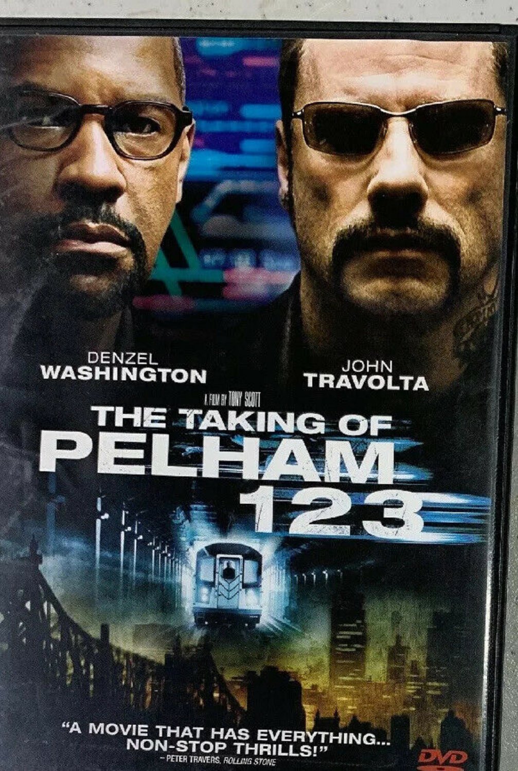 The Taking of Pelham 1 2 3 (DVD, 2009) John Travolta, Denzel Washington ...