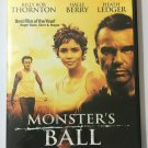 Monsters Ball (DVD, 2002) Halle Berry, Billy Bob Thornton LIKE NEW with BOOKLET INSERT