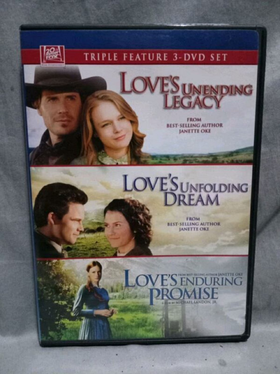 Love Series DVD 3 Discs Love's Unending Legacy - Unfolding Dream ...